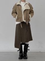 Alpaca Boat Neck Long Sleeve Knit