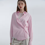 RVS Wrap Shirts Pink