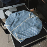 ASCLO Fancy Button Tweed Jacket (2color)