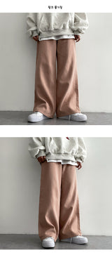 Cl Basic cotton wide pants