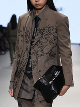 Hand Painted Tree  Waistcoat