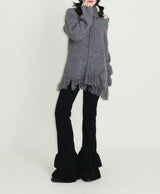 キューフリルカンカンニットブーツカットパンツ (leggings)