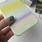 [パープリーイエローグラデーションハードケース]
