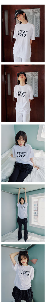 ミックスロゴTシャツ - ホワイト