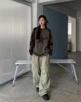 Willy Washed Vintage Diagonal Cargo Pants