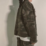 grunge camouflage jacket_khaki