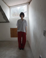 wide drape neck blouse