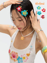 BETWEENAND original design unique Fusang flower side hair clip clip headband edge clip hair accessory