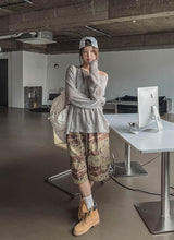 リップカーゴストッパーバミューダパンツ