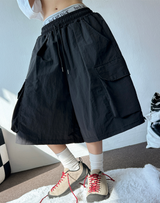COOKIE NYLON BERMUDA 💛🖤2COLOR