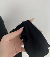 Planet Frill Bolero Cardigan (black)