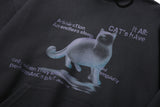 Hollow Cat Hoodie (Charcoal)