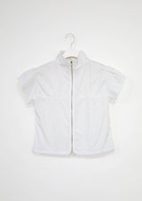 slim puff zip-up