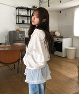 Kathy See-Through Frill Skirt