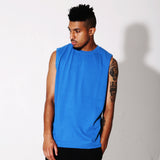 DB-027 SLEEVELESS BOX TEE BLUEタンクトップ