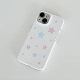 pastel star glossy hard case (mix)