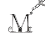 DUELLA METAL LOGO KEY RING UNISEX