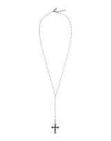 [1159] Cross Rosarium Necklace