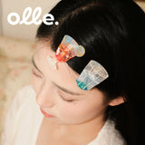 Olle. 鸥莉（オーリー）カップ型ヘアクリップ ユニークデザイン まとめ髪用 おしゃれ小物 ギフトプレゼント