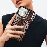Wild Luxe Leopard Phone Case Smoky Brown (BK_Epoxy)