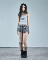 Napoleon Sweat Shorts - Charcoal