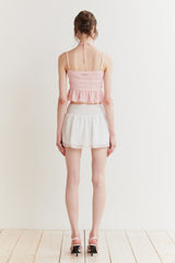LILY MINI SKIRT white