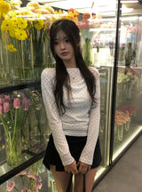 ルウントレーニングスリットキュロットミニスカート