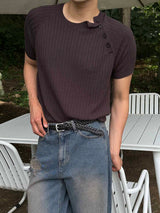 Side button golgi half knit(6color)