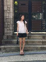 Comi pintuck shorts