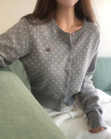[ORIGINAL] Poky Dot Knit Cardigan