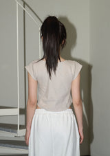 smooth tee - beige