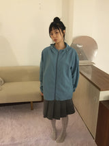 hei pleats midi skirt (2color)