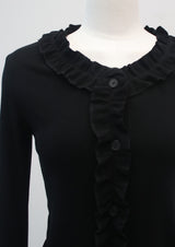 lady frill cardigan 