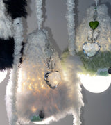fluffy white cozy light