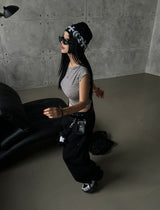 [UNISEX] サマーレタリングクロスビーニー