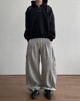 Seam Bonded Cargo Sweatpants