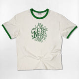 ドローイング ラフ リンガー Tシャツ- 4カラー