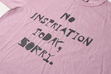 SORRY LS TEE PIGMENT DYED - PINK