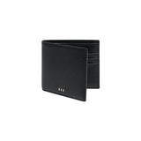 Crack Bi-fold 6CC 1/2 Wallet_Black