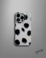 PORKA DOT FUR Hard Case / TREEFORFIVE345