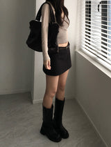 Stripe lace sleeveless (3 colors)