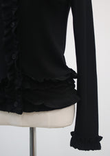 lady frill cardigan 