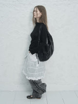 RIVET BUTTON HOODIE TOP