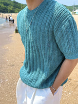 Giyo summer bookle round knitwear