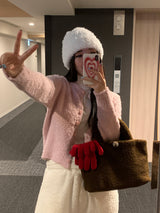 [MADE] Holling wool boucle cardigan