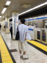 オーサムストライプオックスフォードショートスリーブシャツ