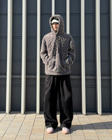 Kota Cargo Wide Pants (White)
