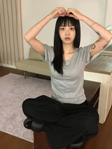 soru basic half T-shirt (3color)