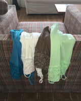 Weron Frill Lace Strap Sleeveless Top