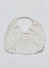 Jeanne Suede Shoulder Bag_Ivory